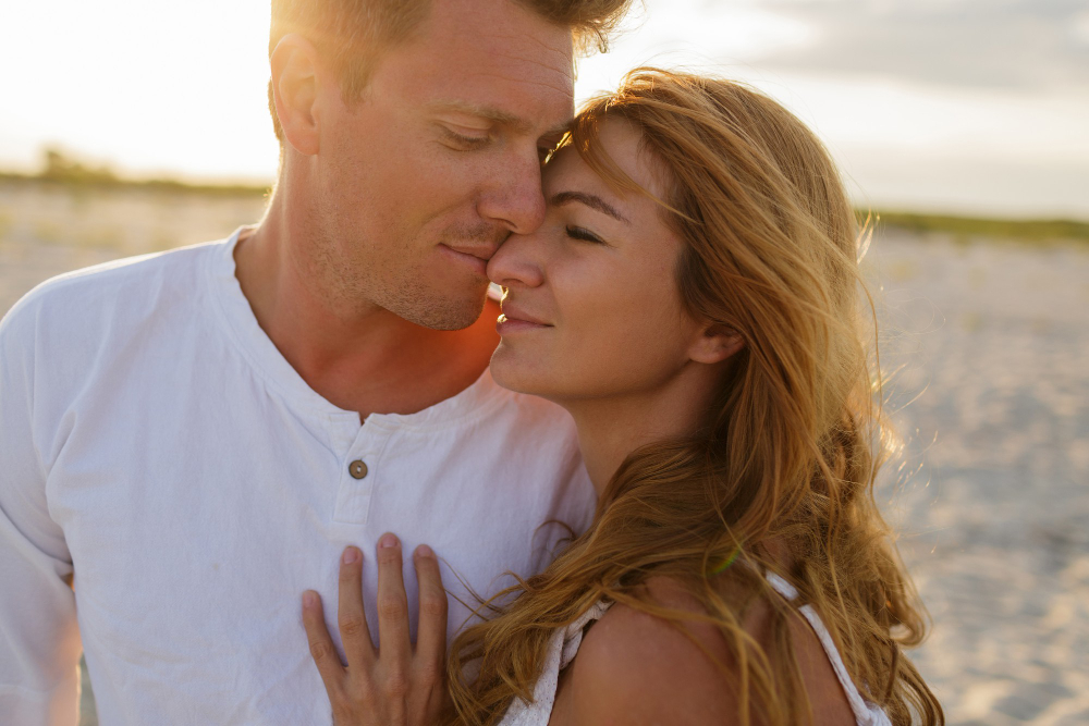 Couple enjoying time together in New Zealand